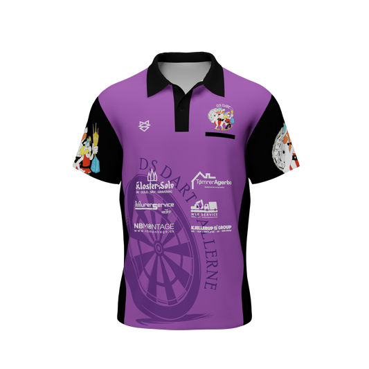 DS Dart - Polo med sponsorer