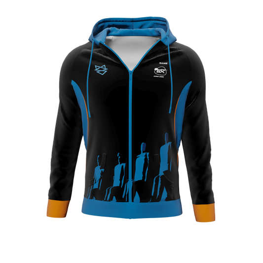 Hoodie ZIP - Esbjerg Dart Klub - SponsorWorld