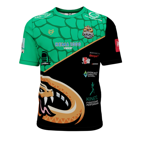 T-shirt med sponsorater - Esport Taasinge