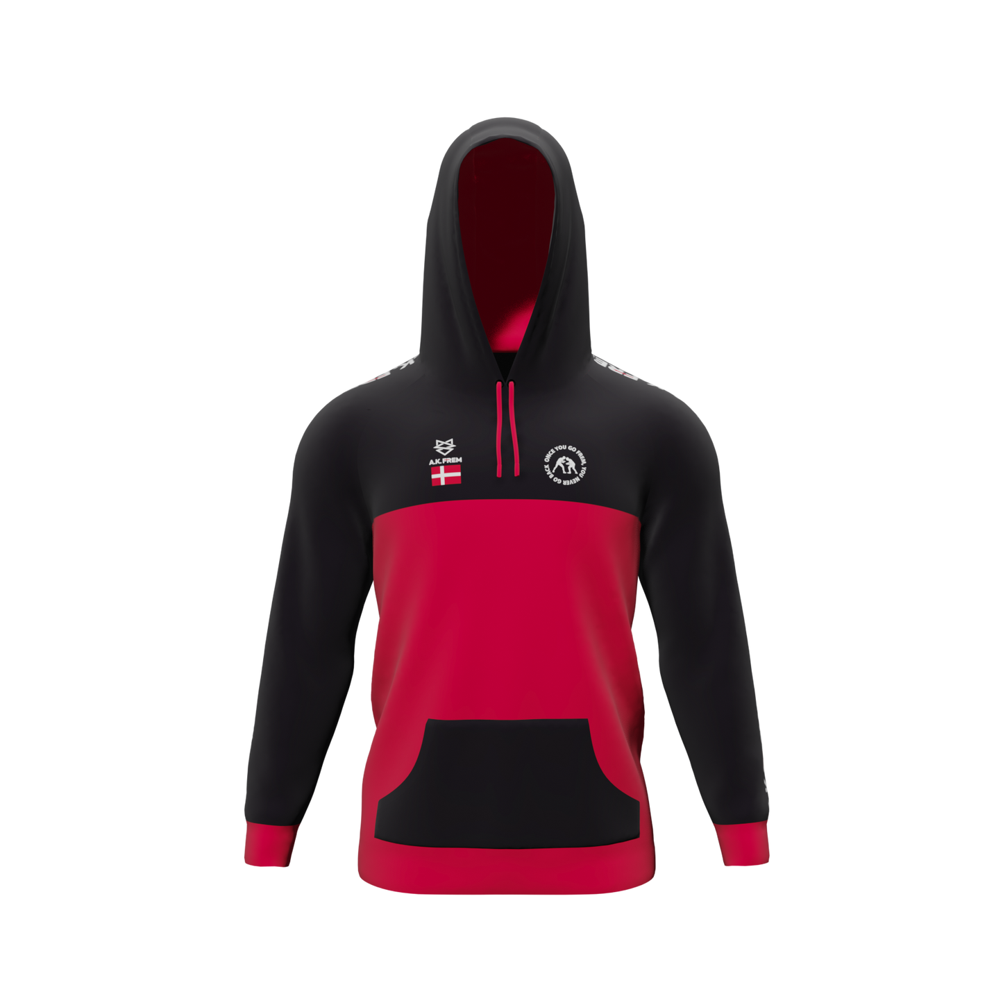 Pakke med Bomulds hoodie/ZIP hoodie og Bomulds bukser - A.K. Frem