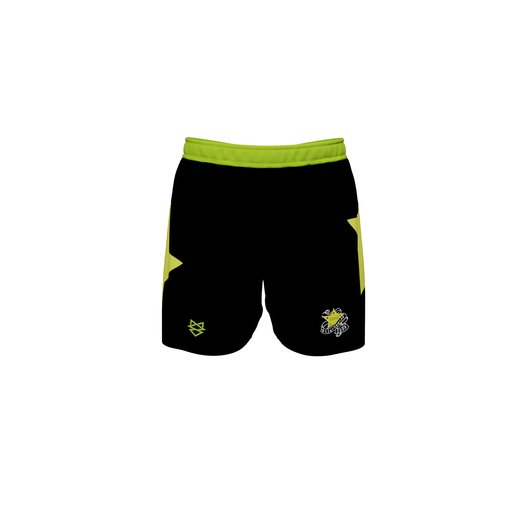 Målmandsshorts lime - STJERNE DRYS