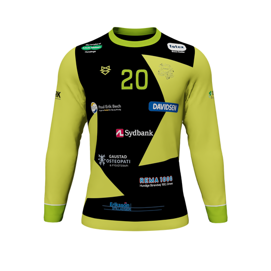 Målmandstrøje lime - STJERNE DRYS