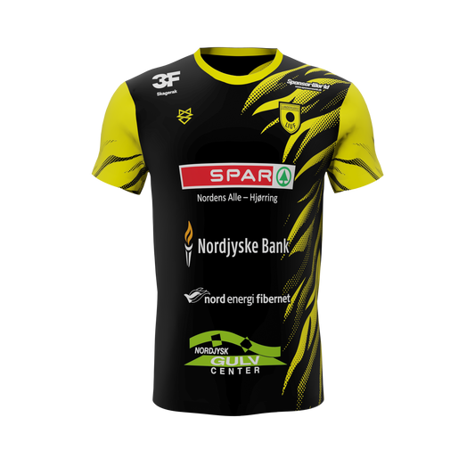 T-shirt med sponsorater - LIUF Bordtennisklub