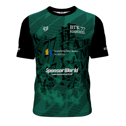 T-shirt med sponsorater - BTK 77 HAMMEL