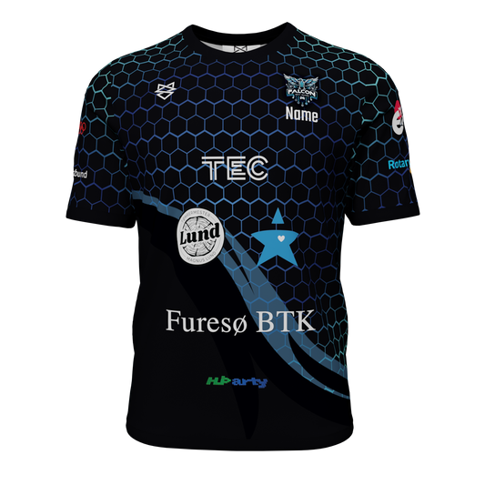 Sort T-shirt - Falcon NXT