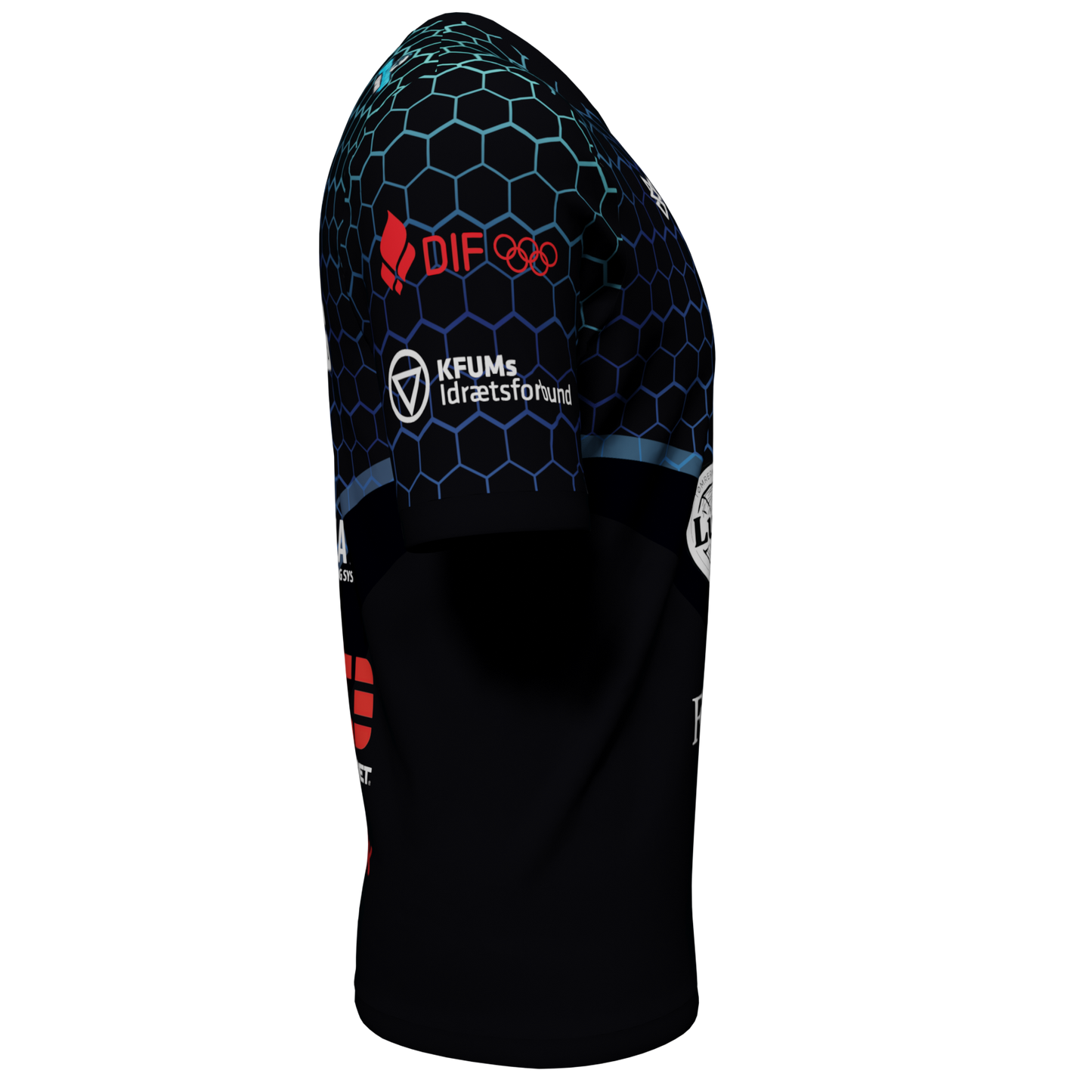 Sort T-shirt - Falcon NXT