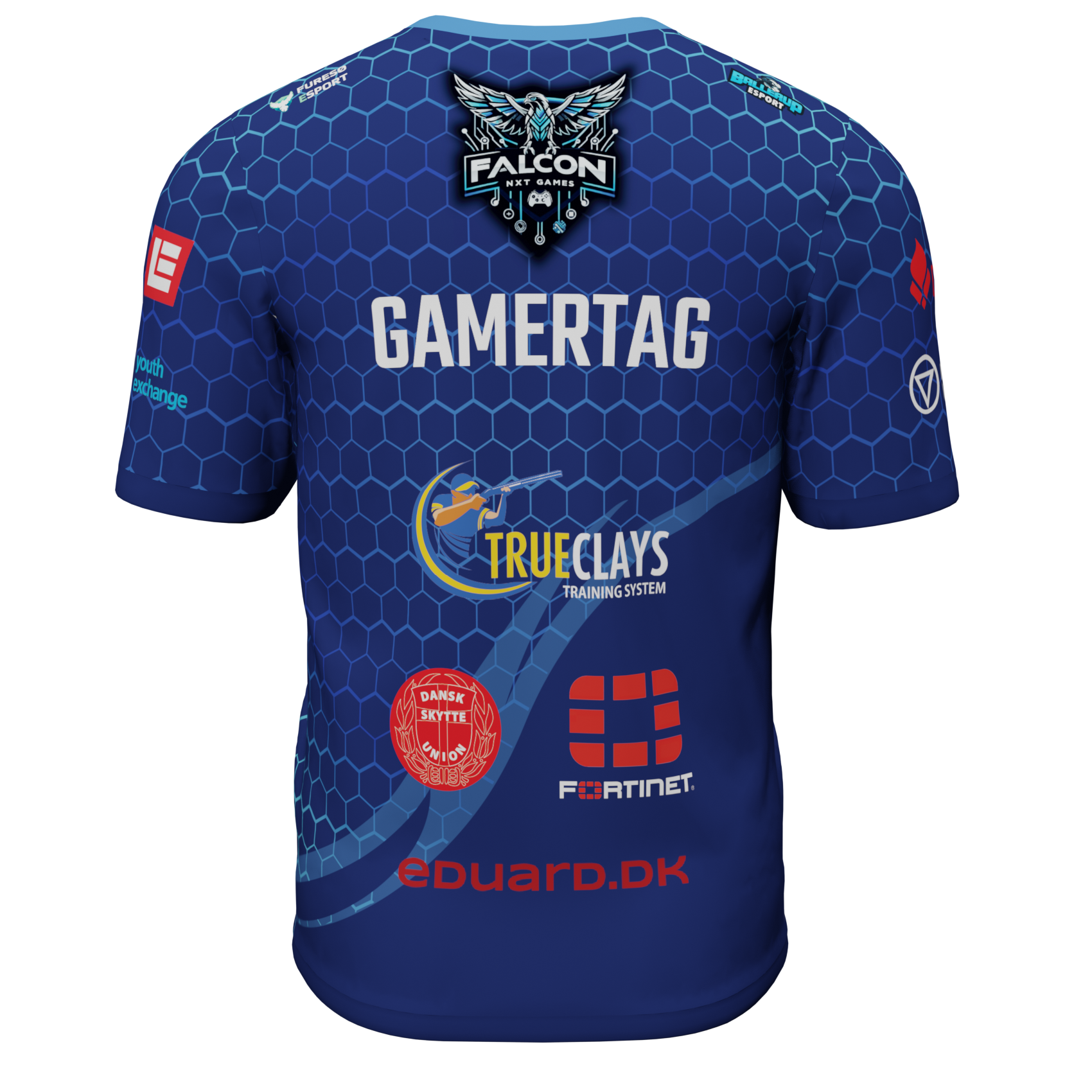 Blå T-shirt - Falcon NXT