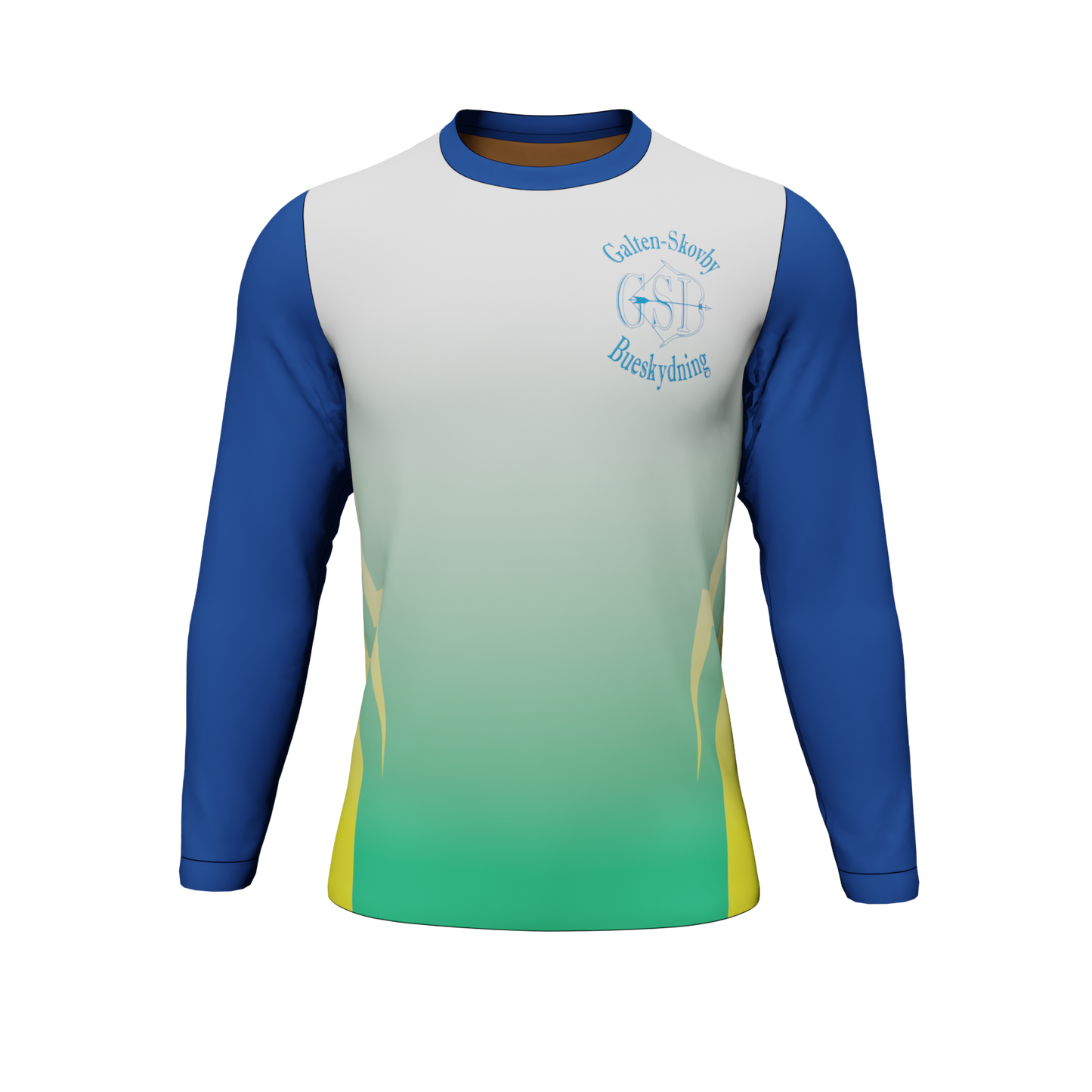 Langærmet blue (Venstre håndet) - Galten Skovby Bueskydning