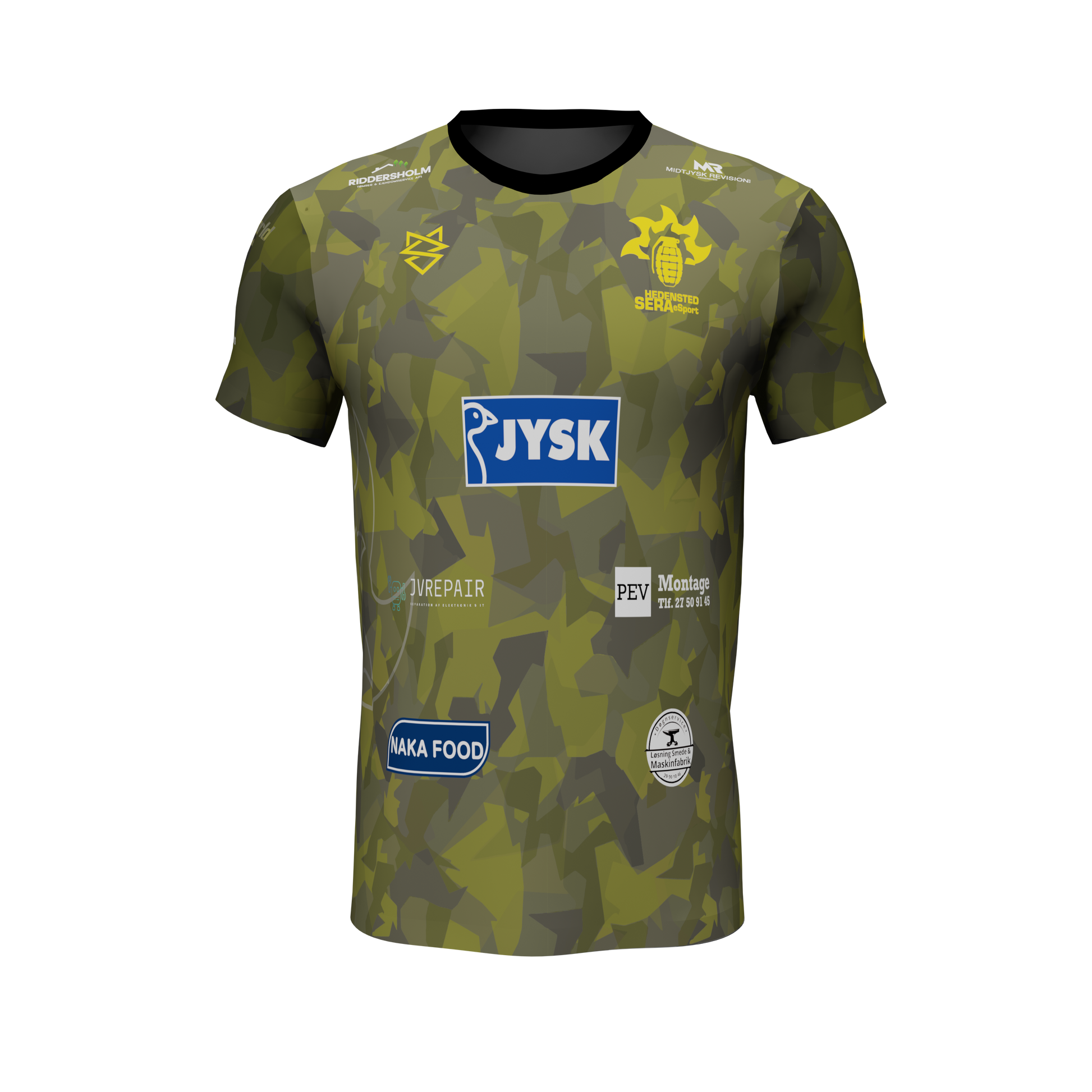 Sera | Hedensted Esport -  T-shirt med logoer - SponsorWorld