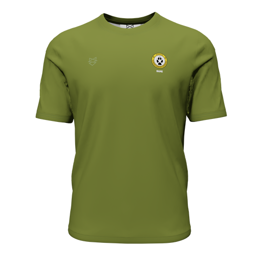 Grøn t-shirt - Århus Hundeførerforening