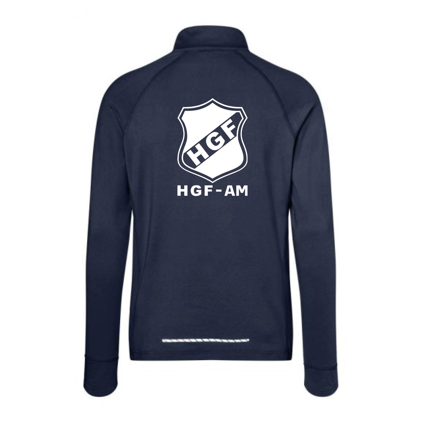 Langærmet Half-zip trøje - Voksen - HGF