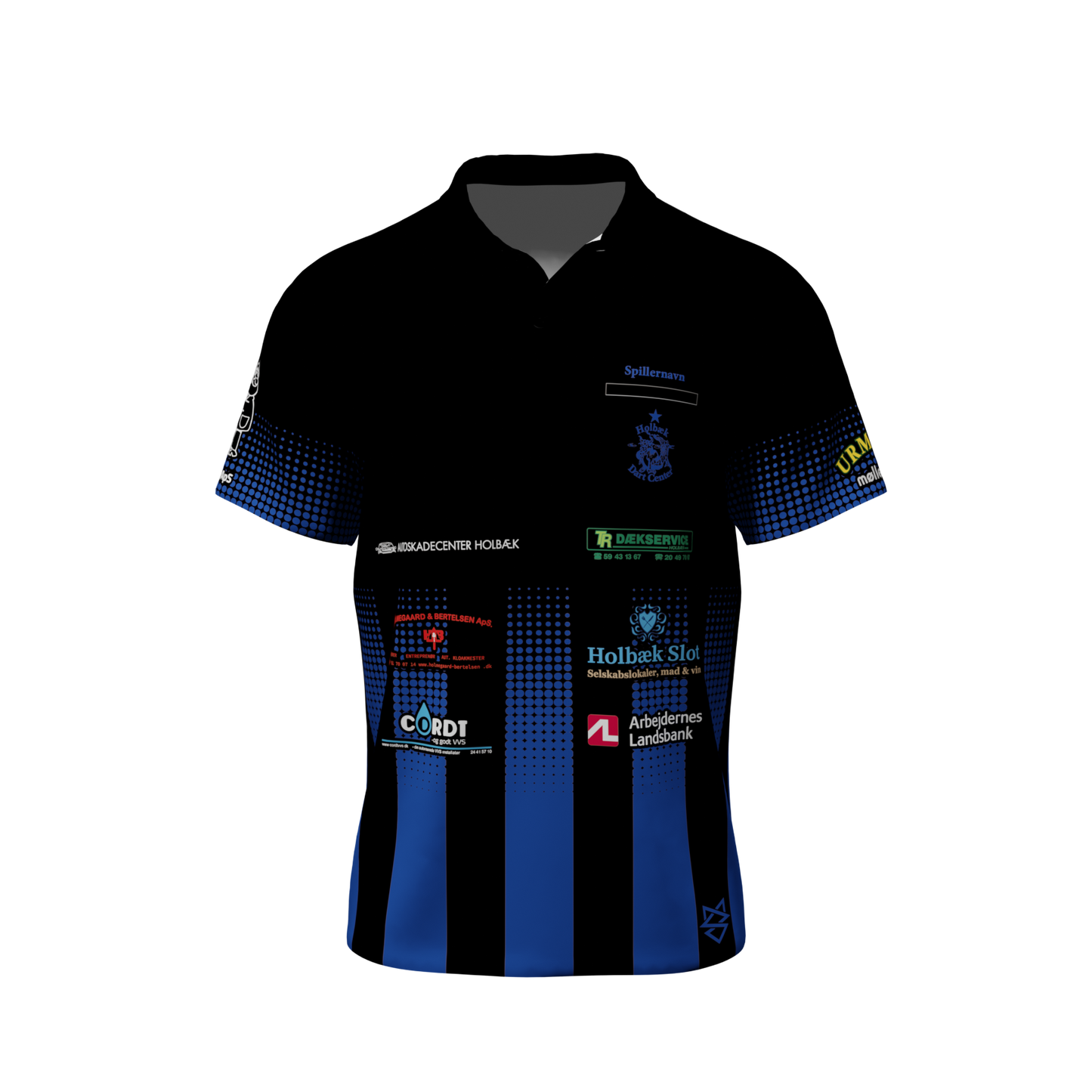 Holbæk Dart - Spiller polo m. sponsorater