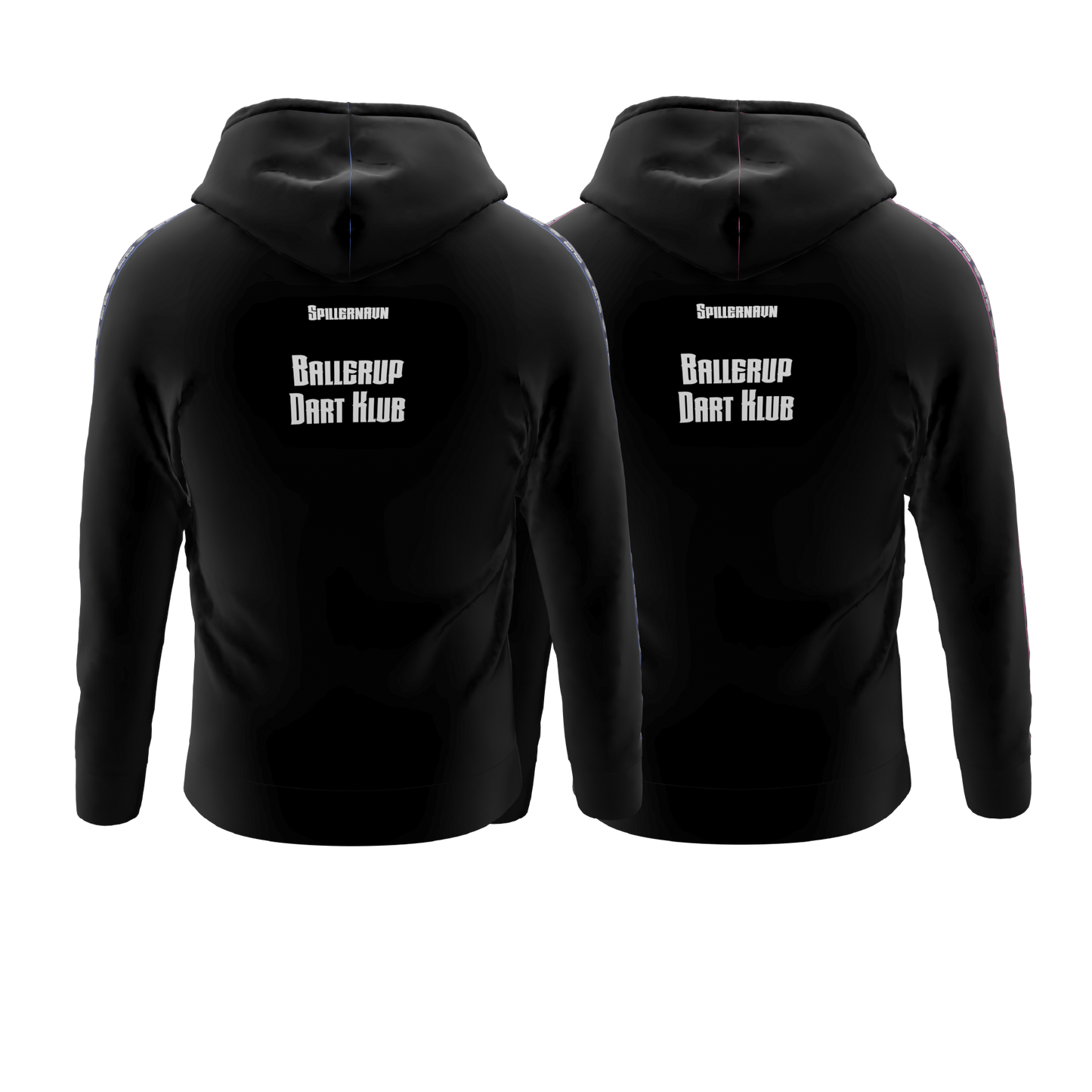 Bomulds Hoodie ZIP - Ballerup Dart Klub