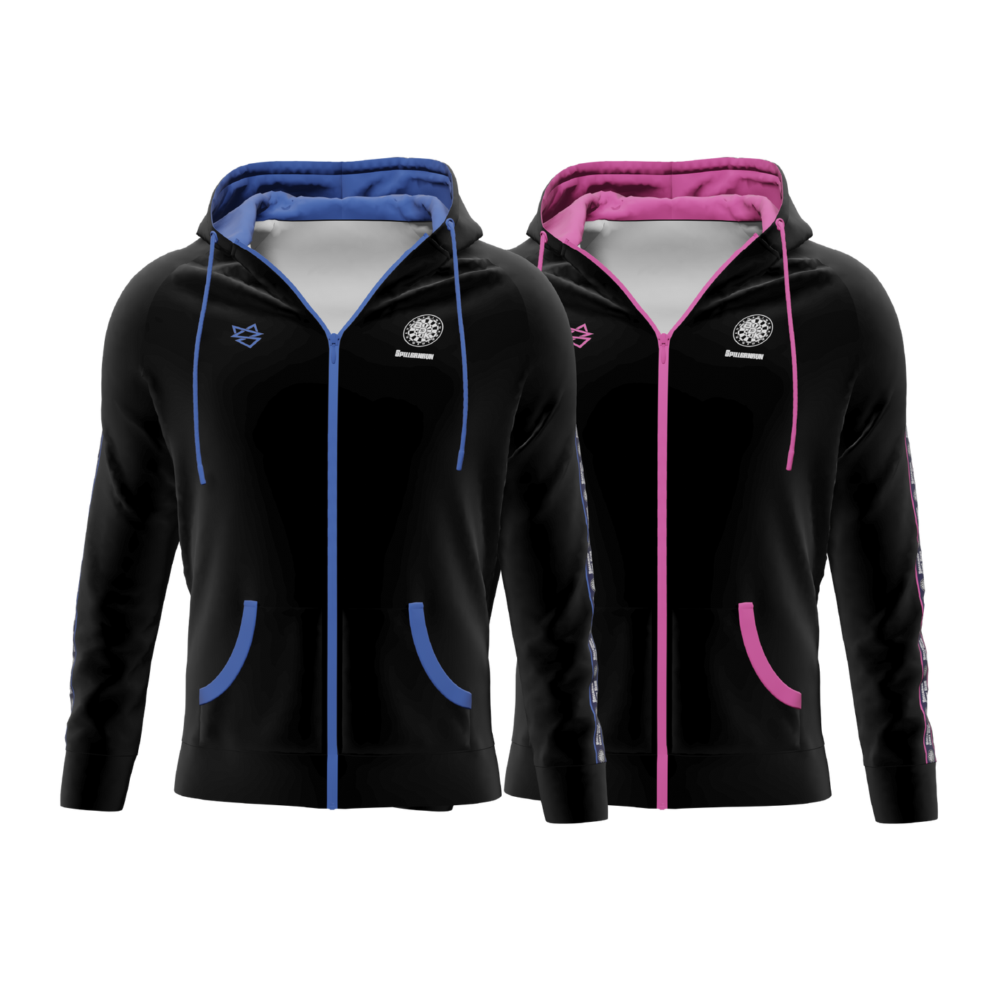 Bomulds Hoodie ZIP - Ballerup Dart Klub