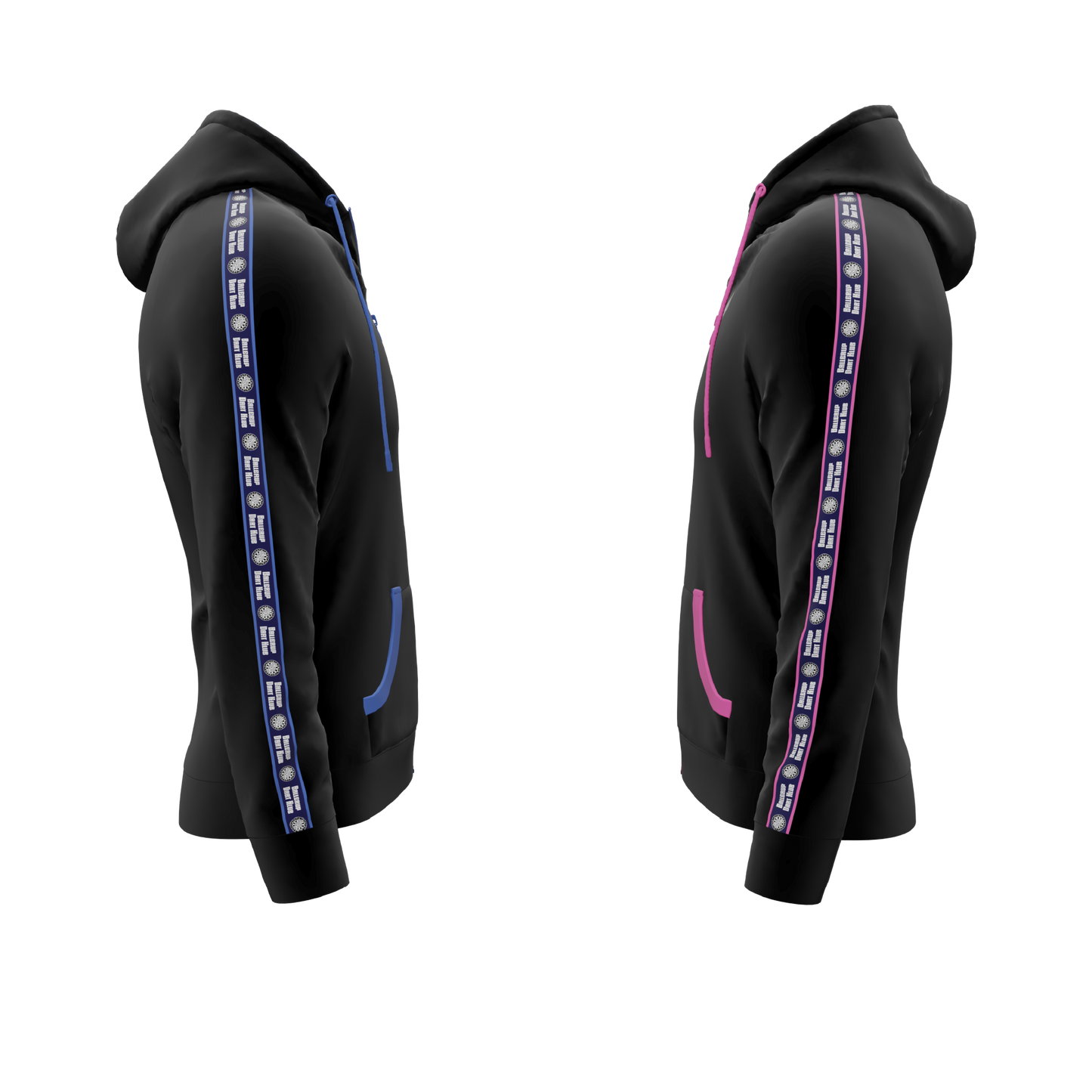 Bomulds Hoodie ZIP - Ballerup Dart Klub