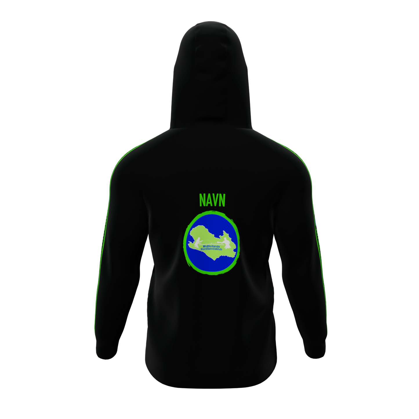 Bomulds Hoodie - Midtlollands Bordtennisklub