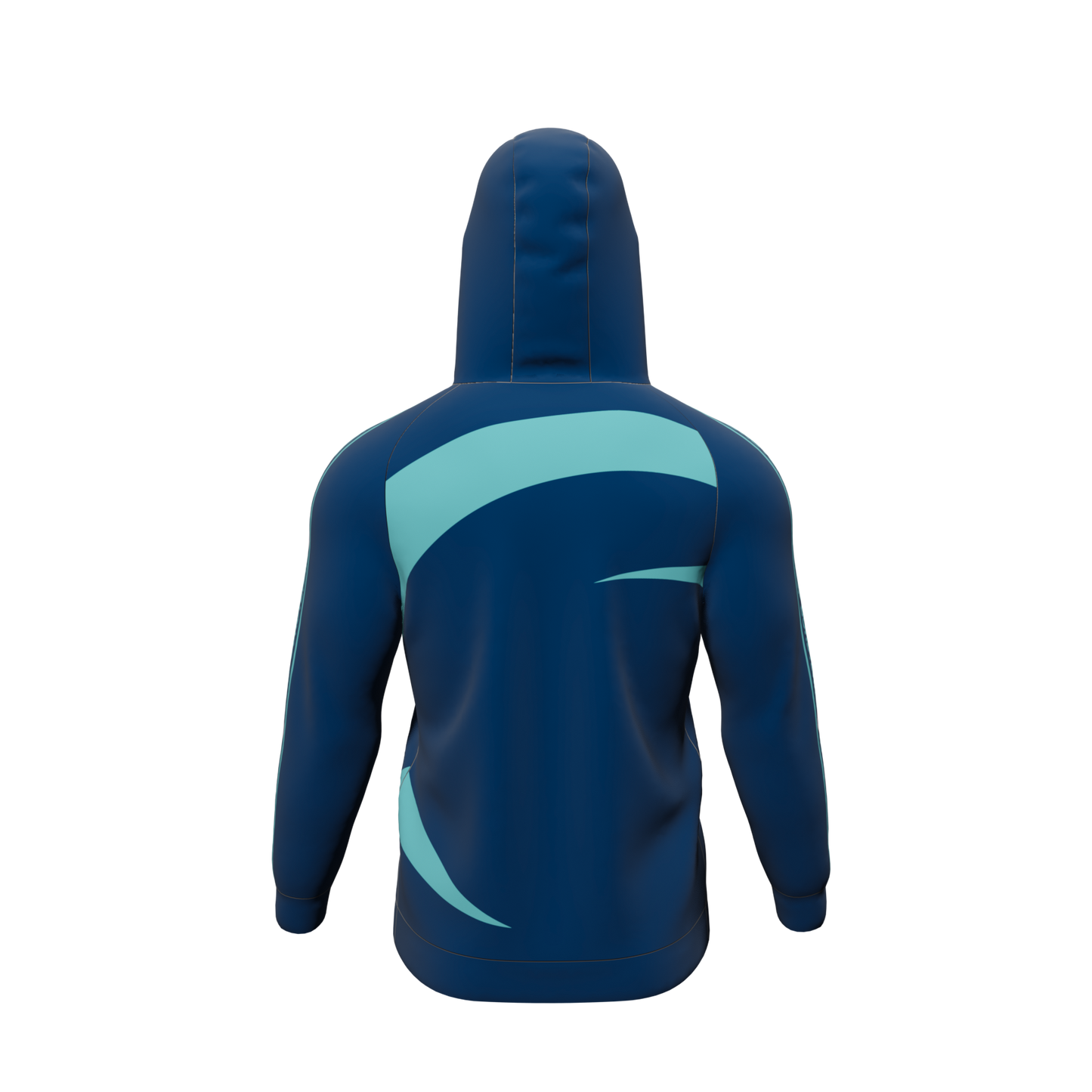 Hoodie med stripe  - Korup Bordtennis Klub