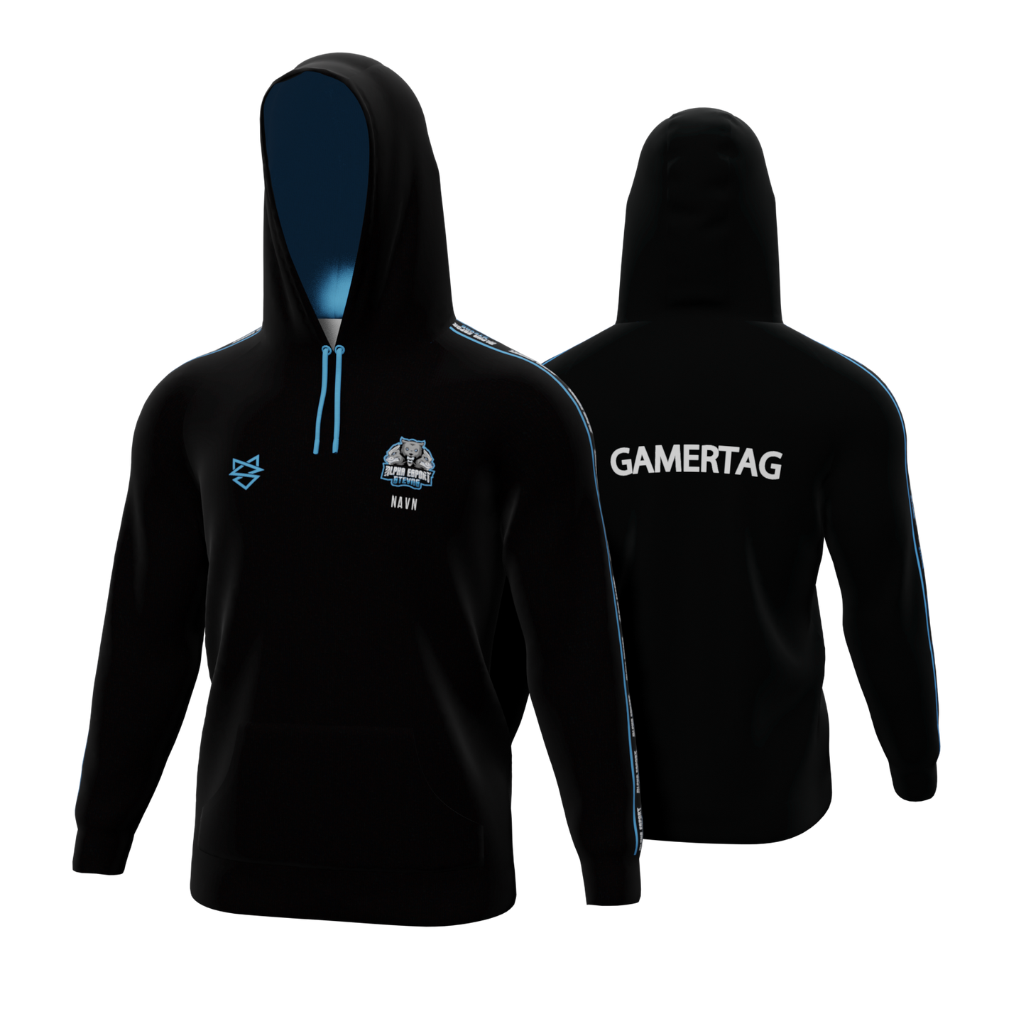 Bomulds Hoodie - Alpha Esport Stevns