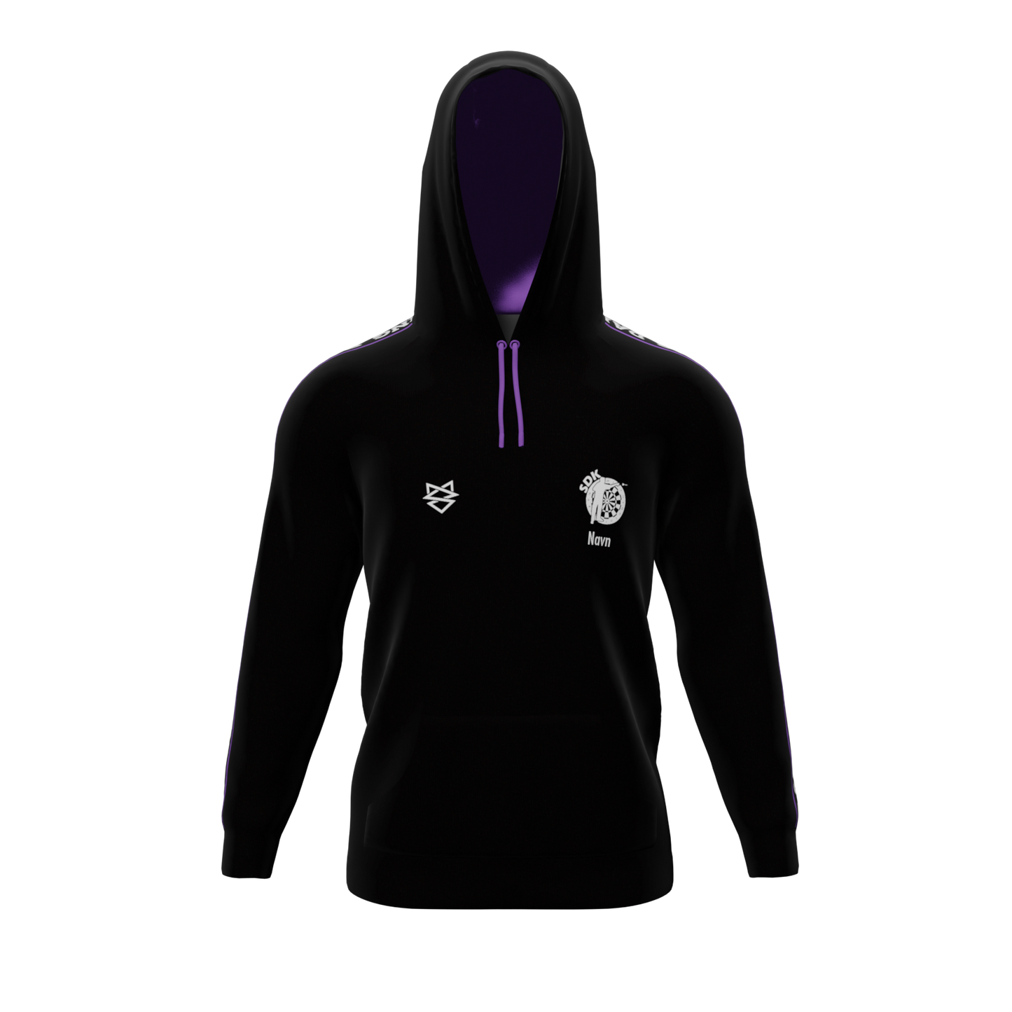 Bomulds Hoodie - Sakskøbing Dartklub