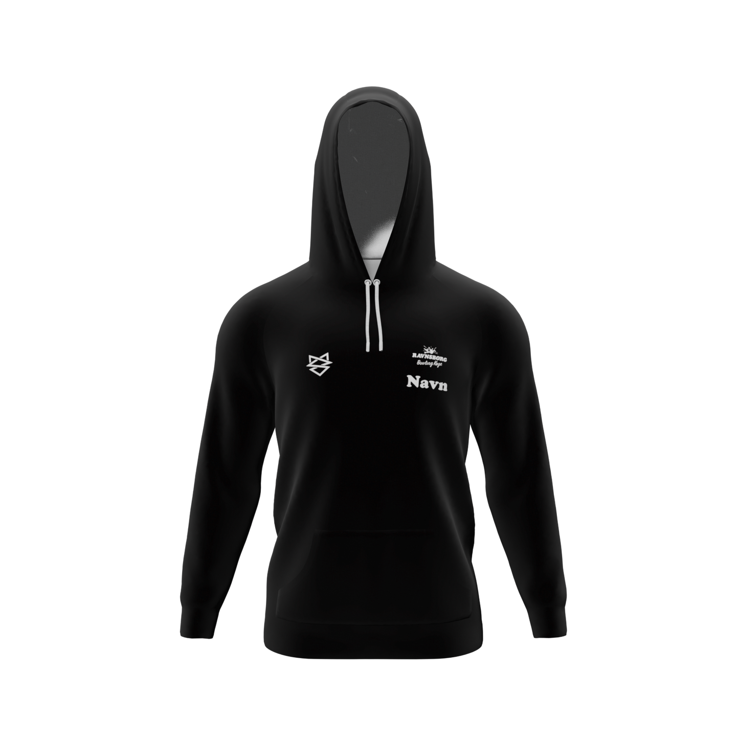 Bomulds Hoodie - Ravnsborg Bowling Køge