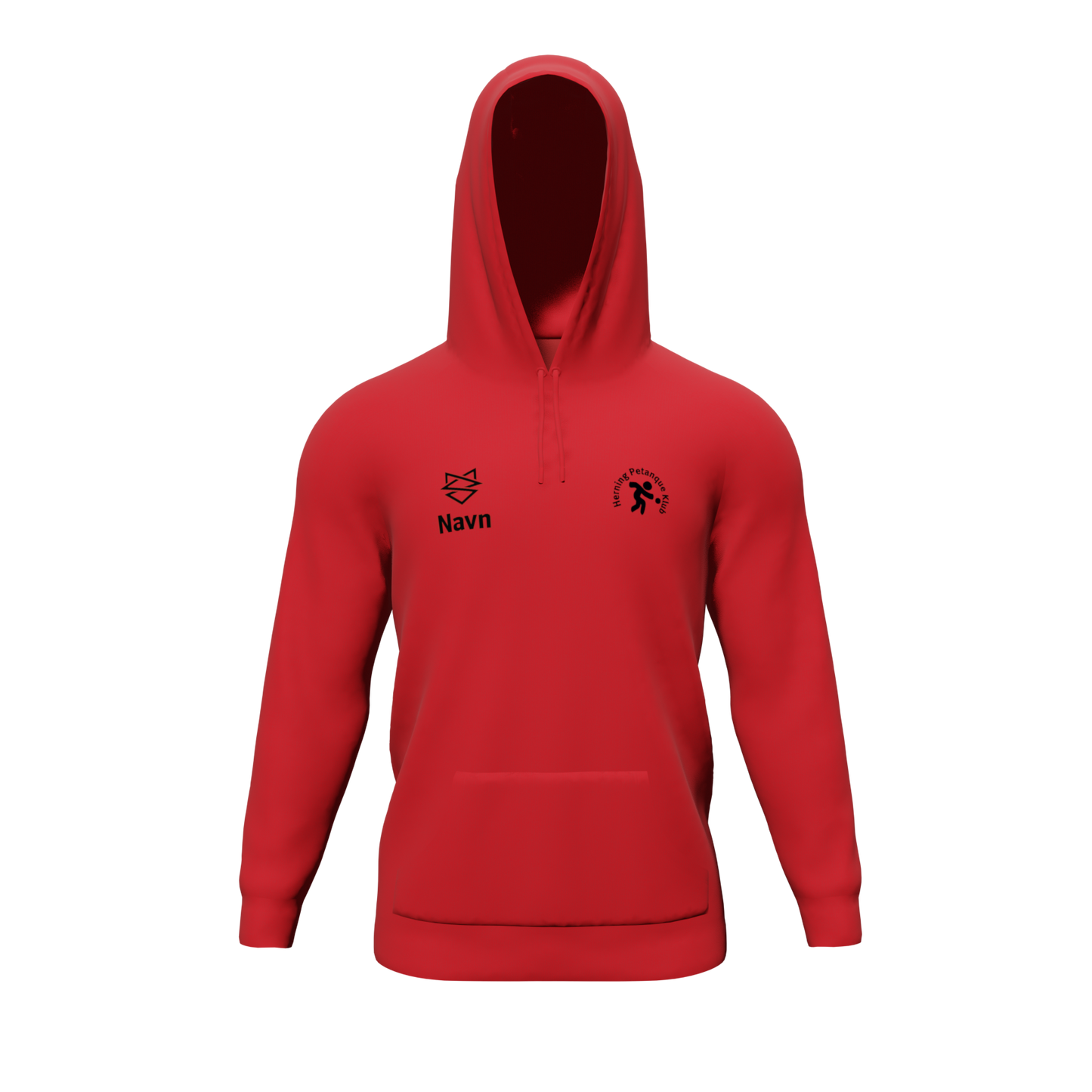 Bomulds Hoodie - Voksen - Herning Petanque