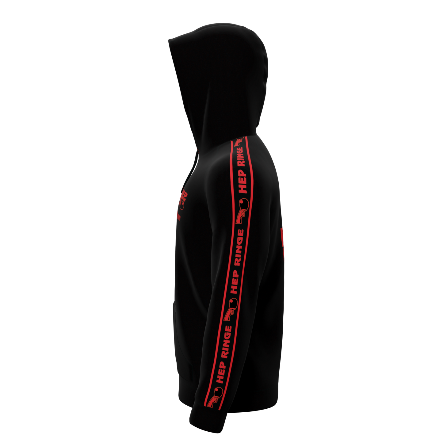 Bomulds Hoodie - HEP Ringe stripe