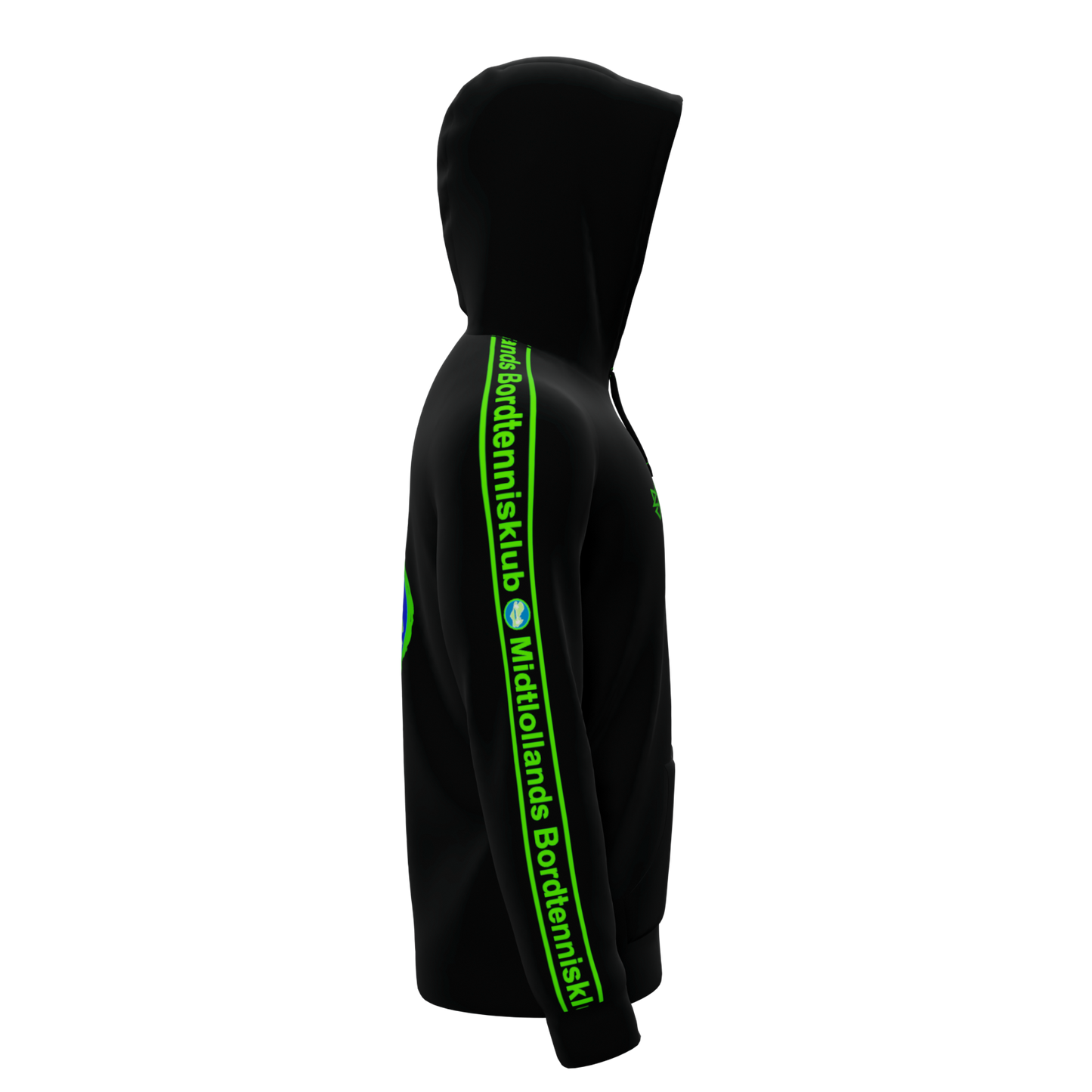 Bomulds Hoodie - Midtlollands Bordtennisklub