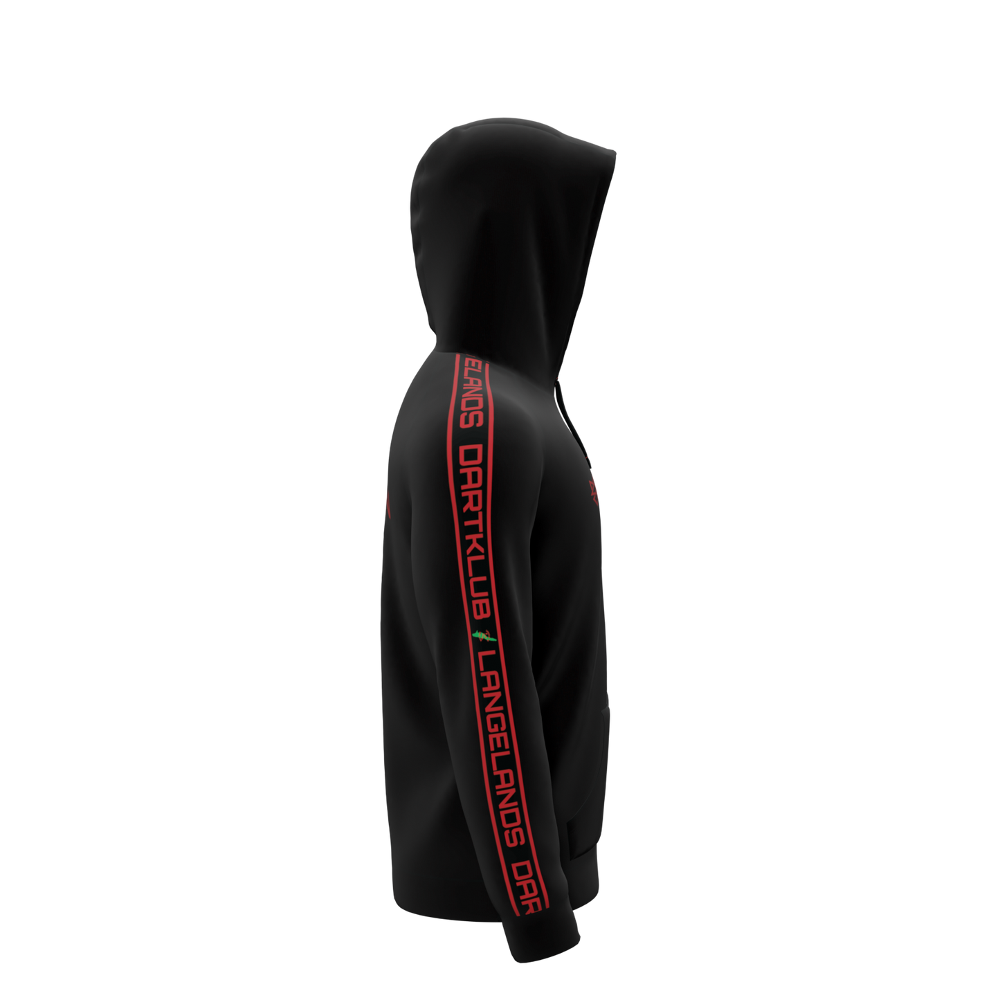 Bomulds Hoodie - Langelands Dartklub