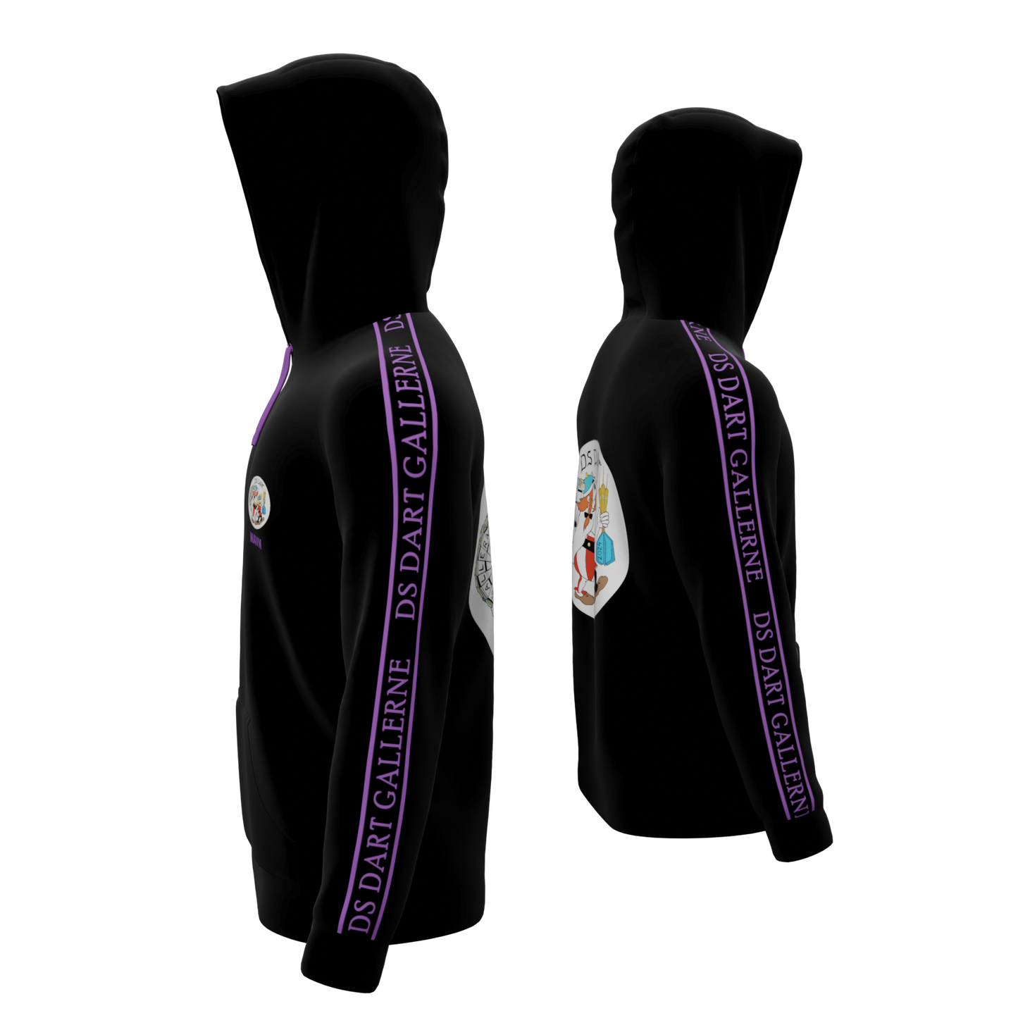 Bomulds Hoodie - DS Dart