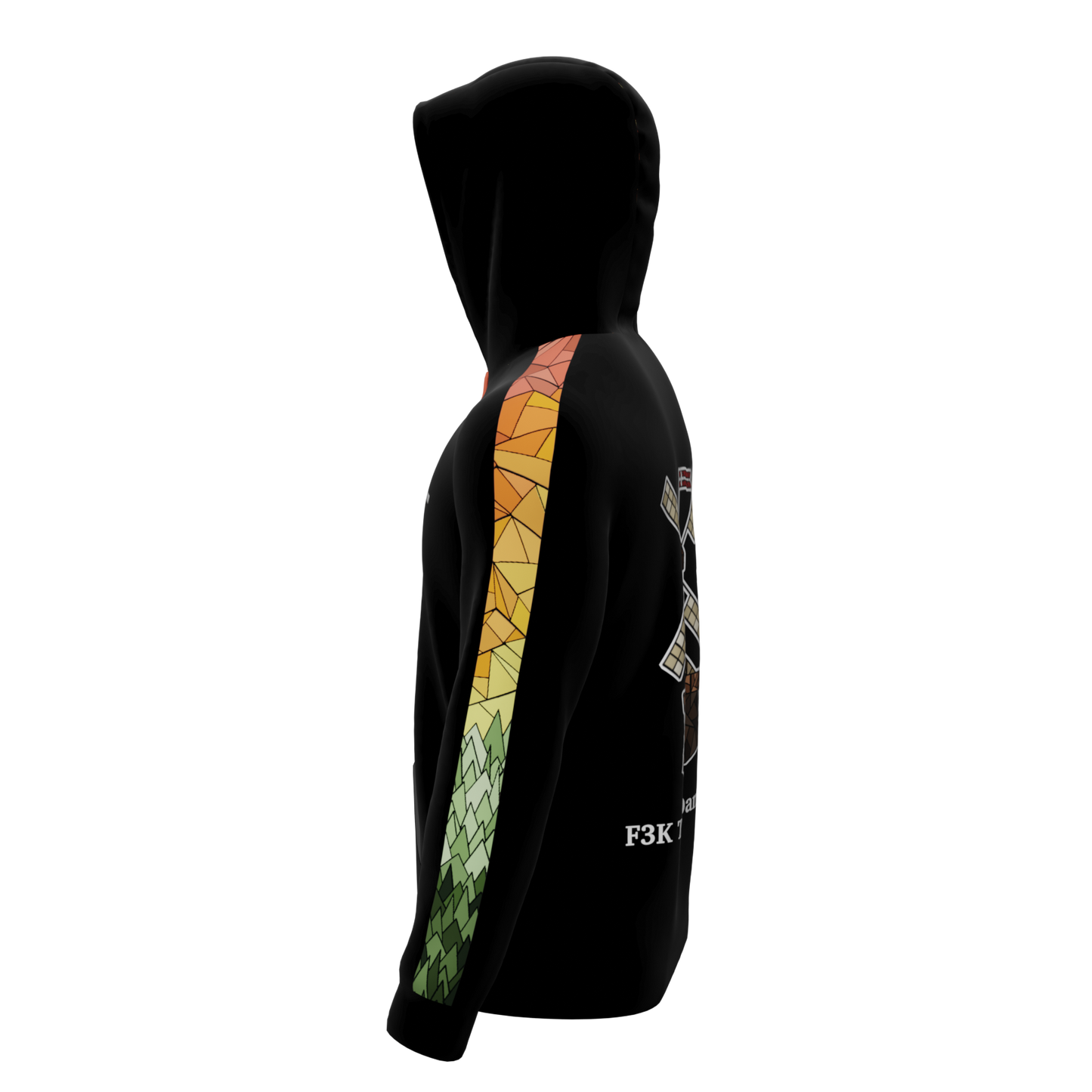 Hoodie sublimation - F3K - Svæveflyve klub