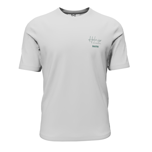 Hvid bomulds T-shirt - TEAM HOLMSØ