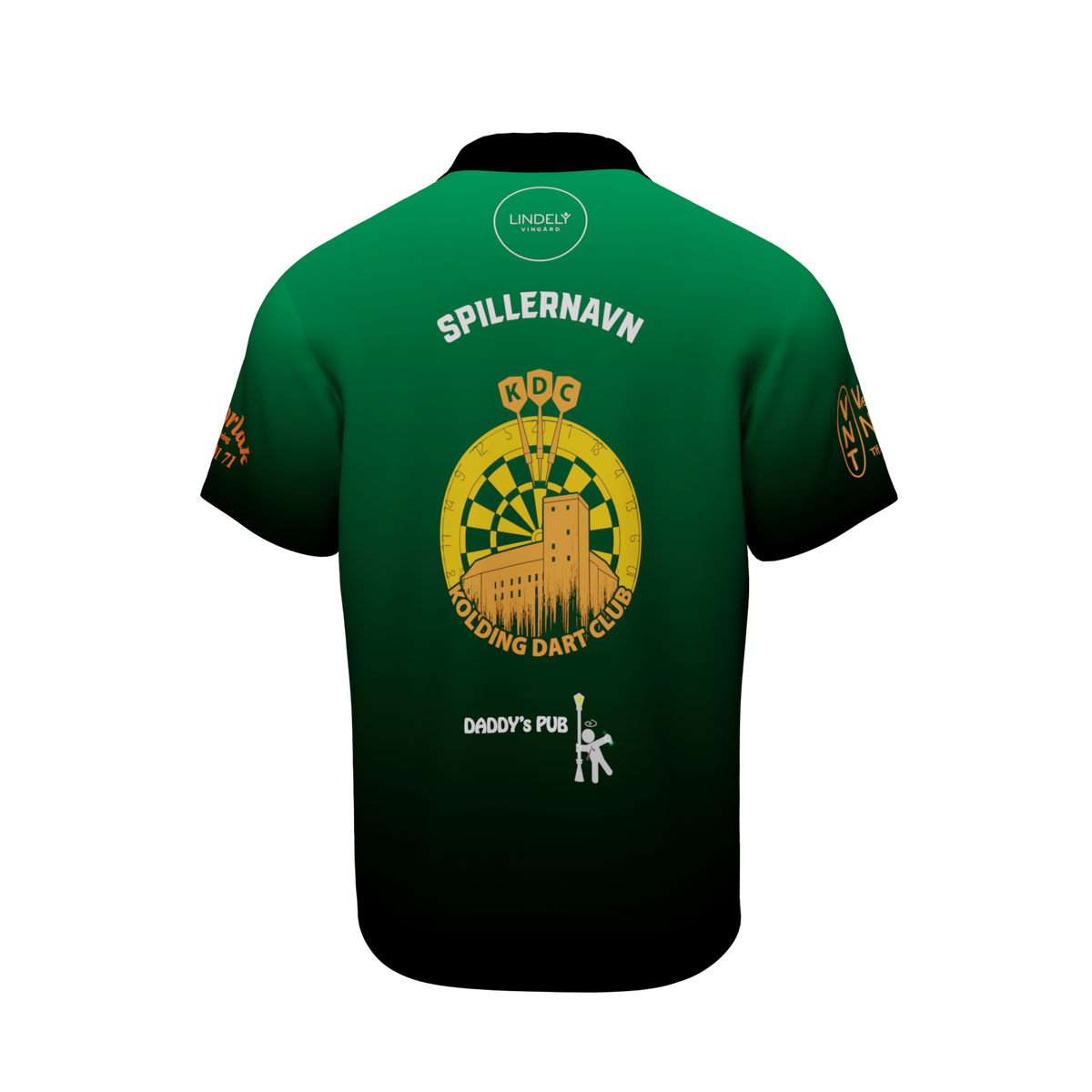 Polo m. sponsorater - Kolding Dart