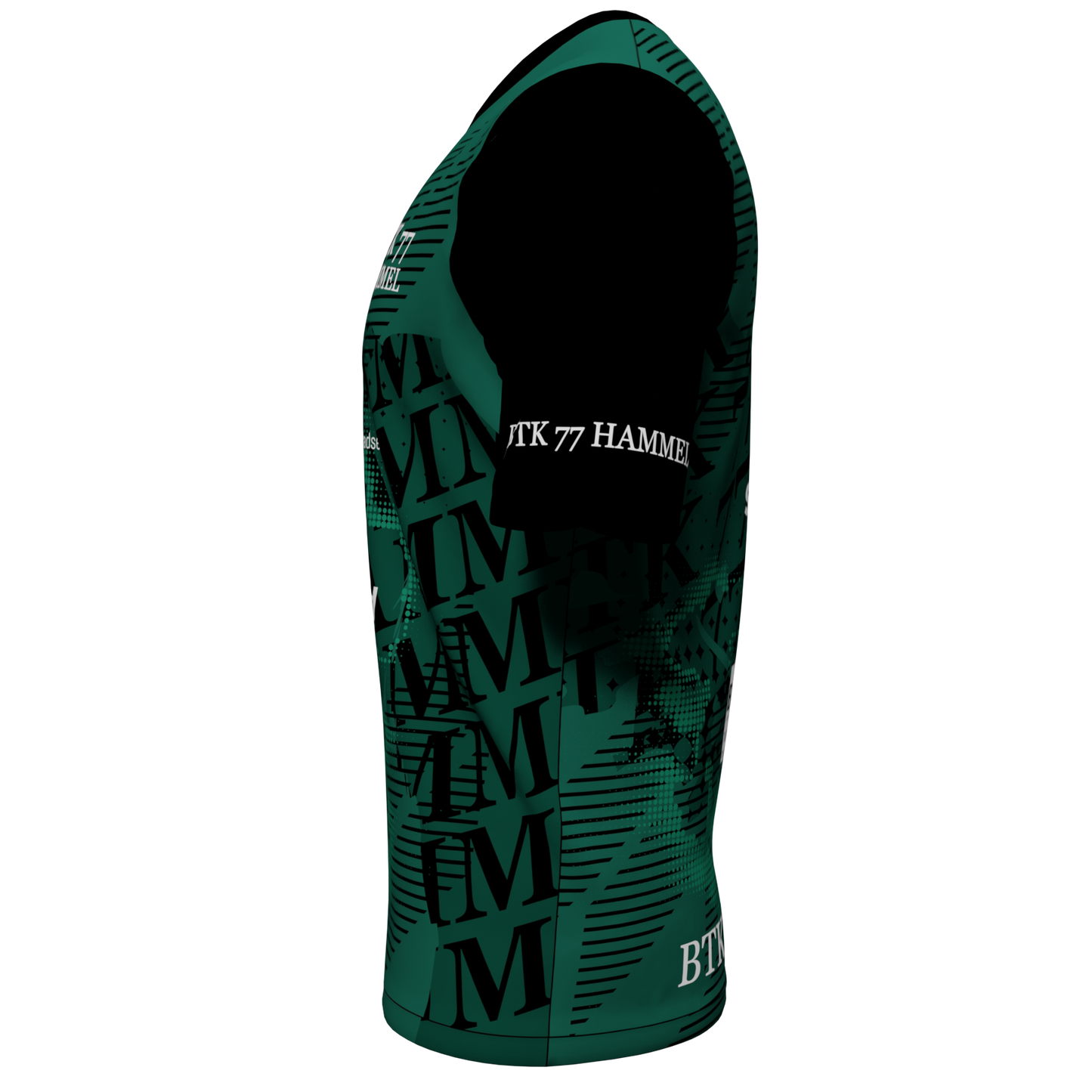 T-shirt med sponsorater - BTK 77 HAMMEL