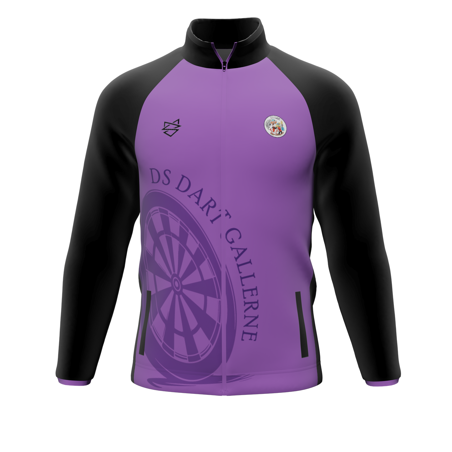 Bomuld Zip cardigan raglan - DS Dart