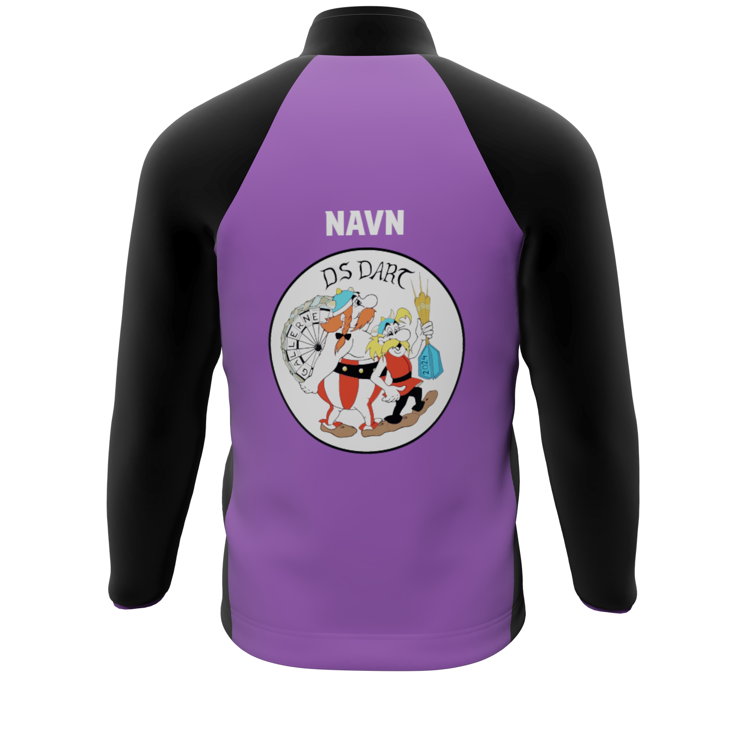 Bomuld Zip cardigan raglan - DS Dart