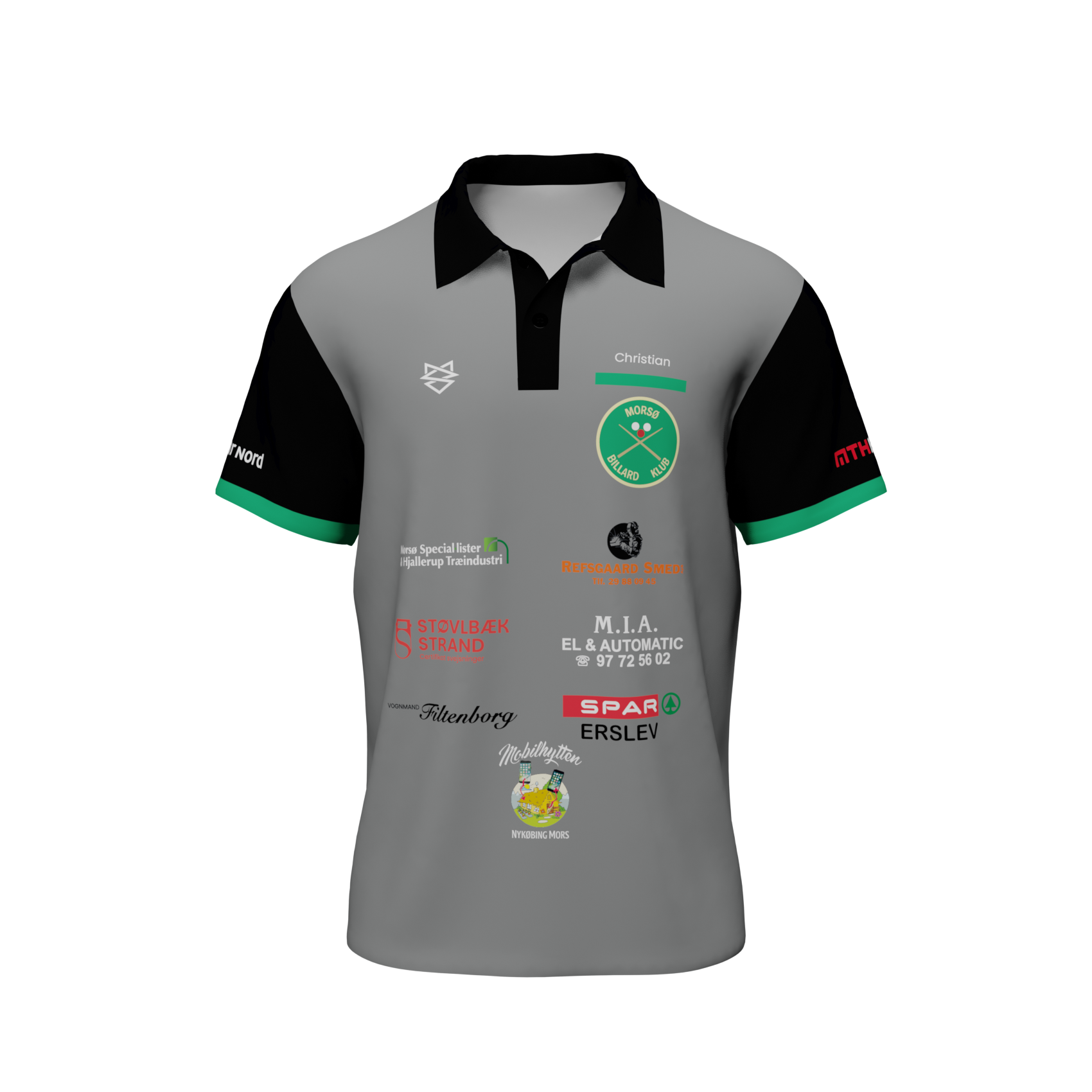 Sponsorpolo - Morsø Billard