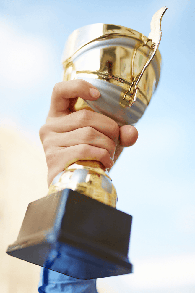 Succesfuldt projekt fejret med sponsorat og pokal