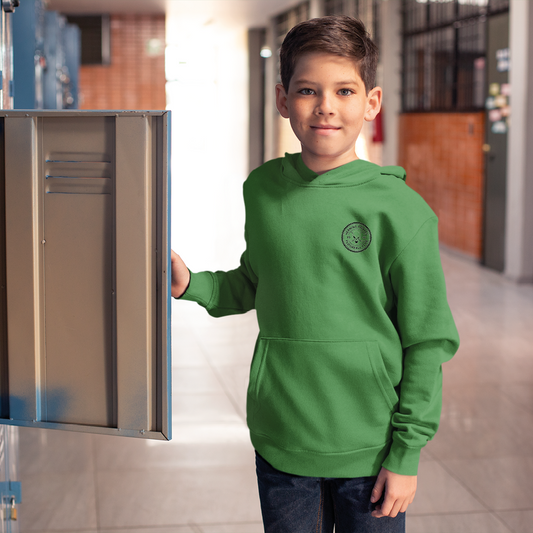 Bomulds Hoodie - Barn - Herning Pirates Floorball Club - SponsorWorld