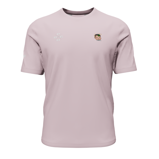 Pink Bomulds T-shirt - Puch_TV