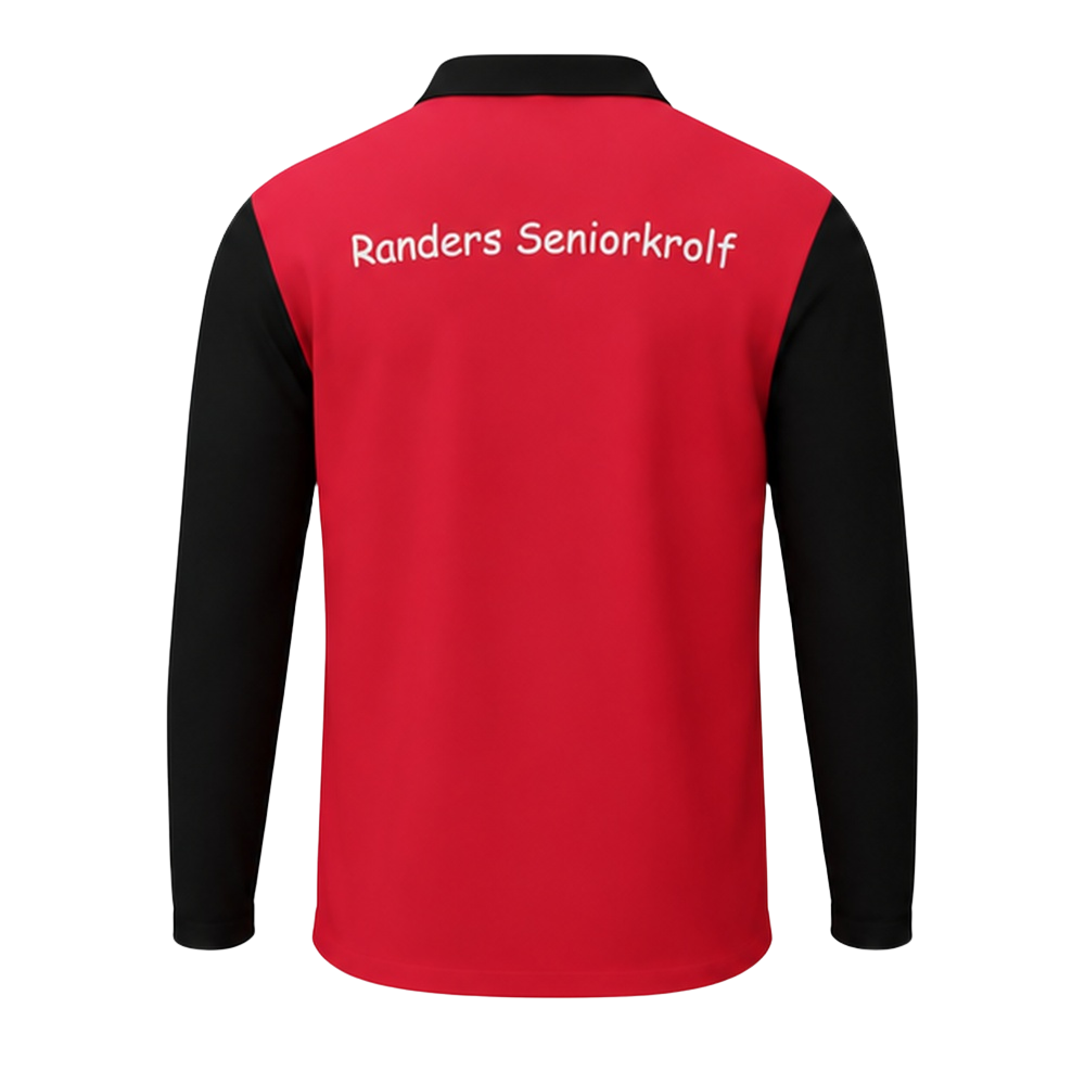 Polo med lange ærmer - Randers Seniorkrolf