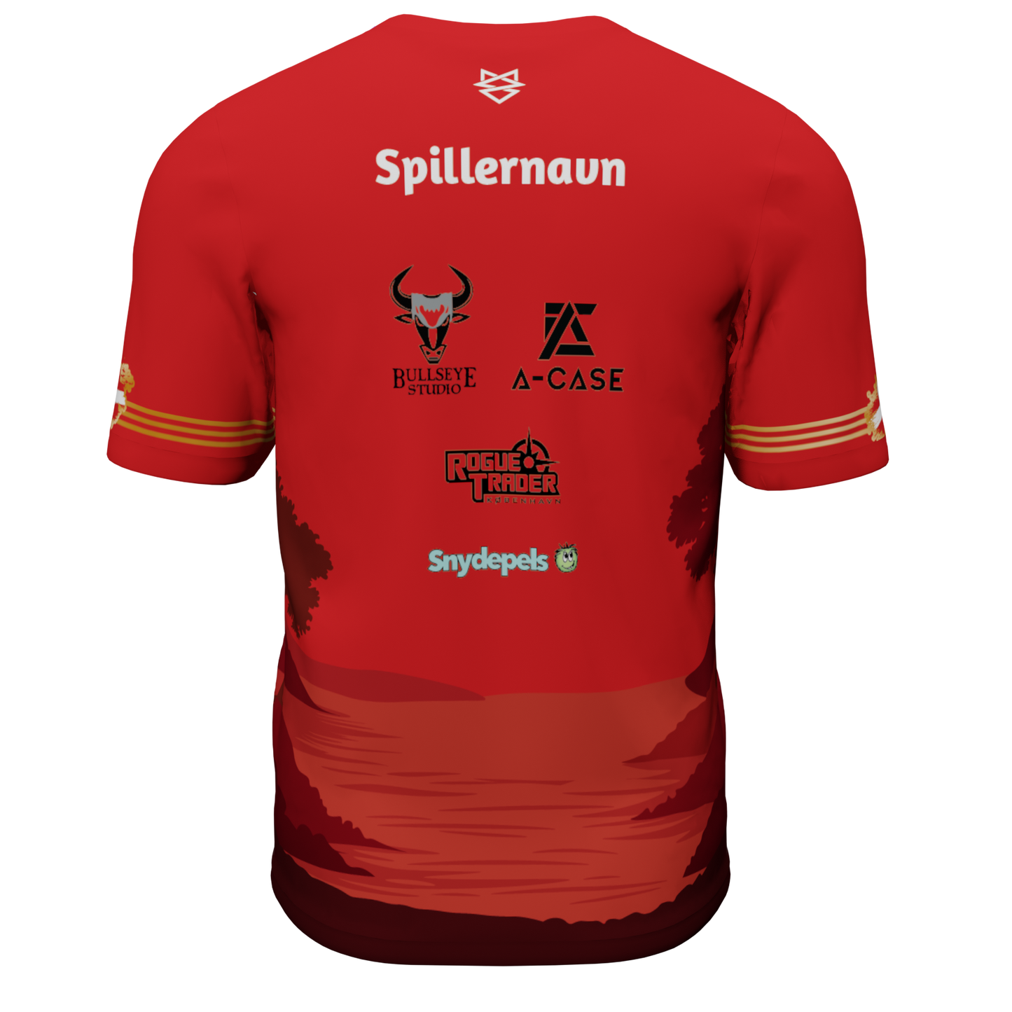 Rød T-shirt - Warhammer - Age Of Sigmar