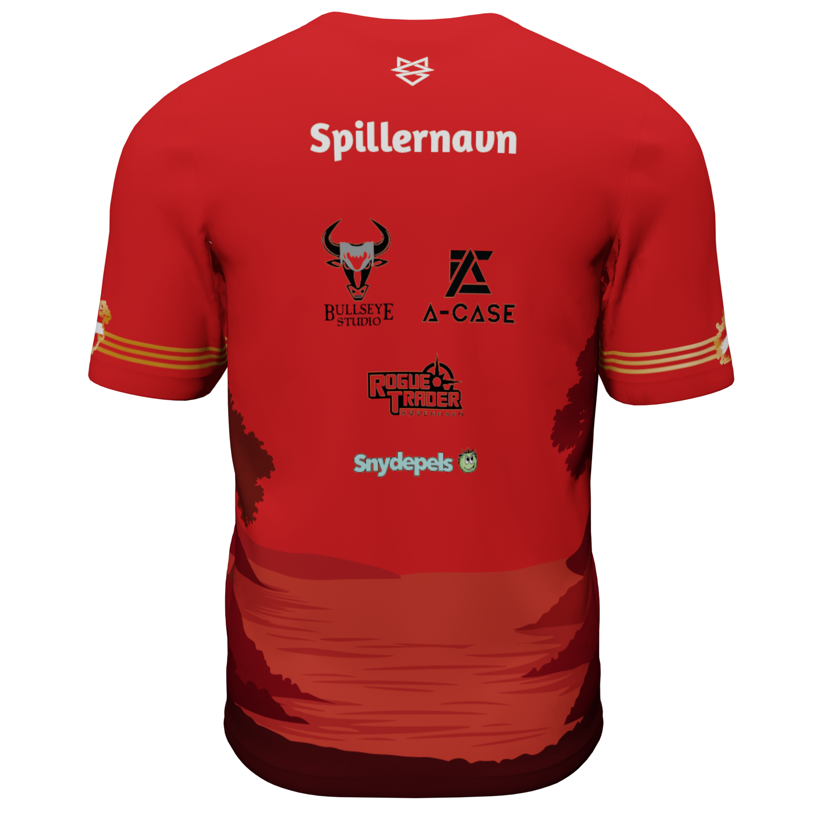 Rød T-shirt - Warhammer - Age Of Sigmar