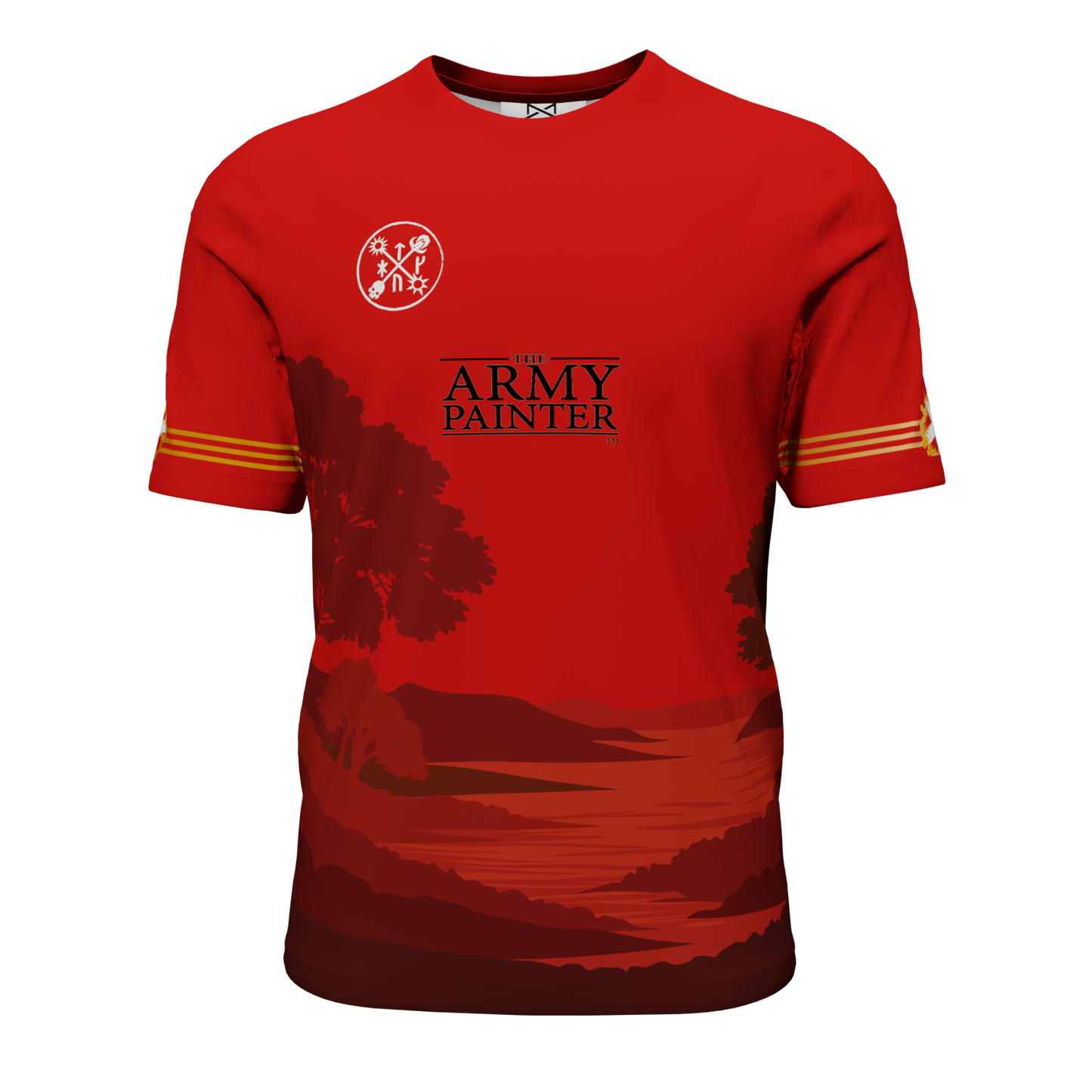 Rød T-shirt - Warhammer - Age Of Sigmar