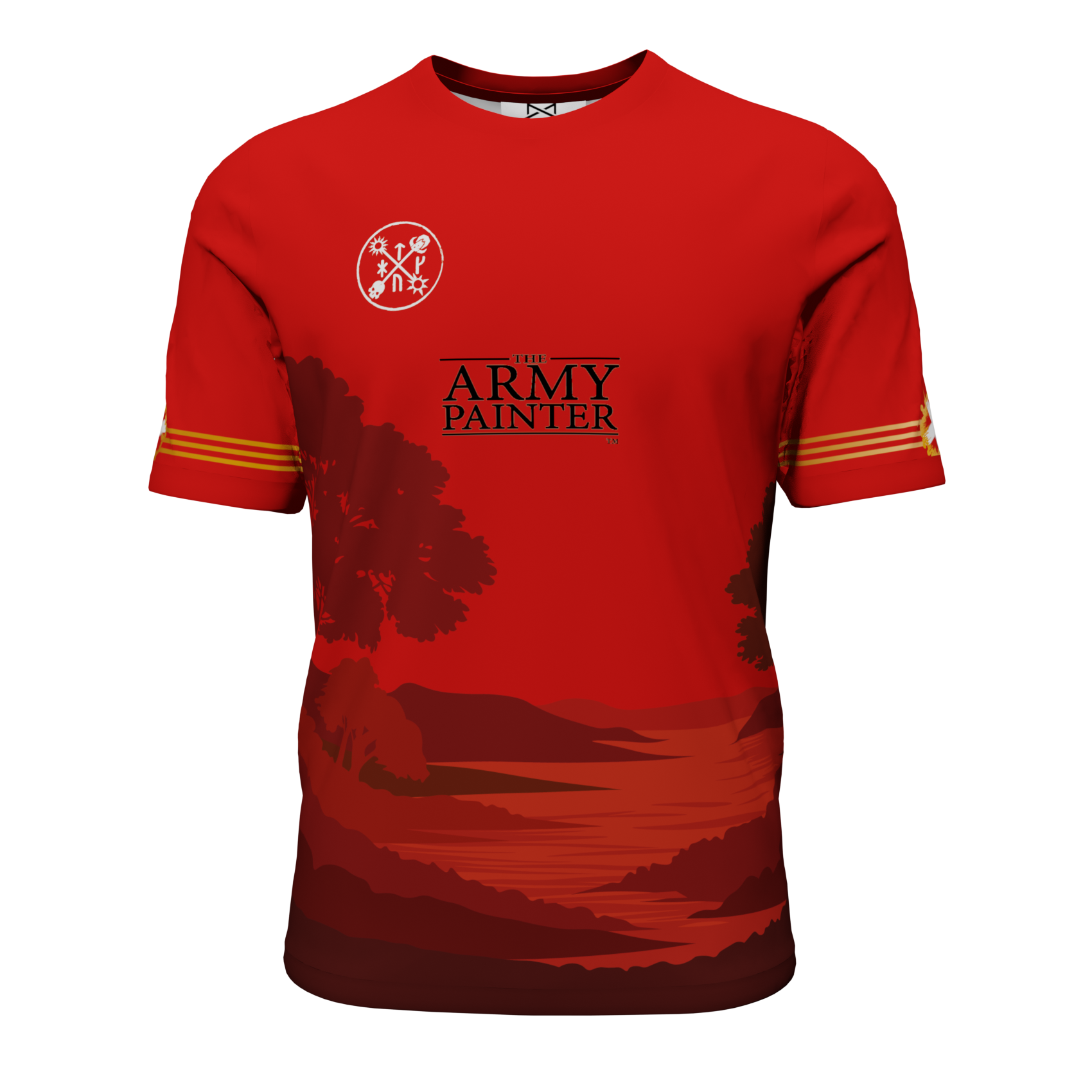 Rød T-shirt - Warhammer - Age Of Sigmar