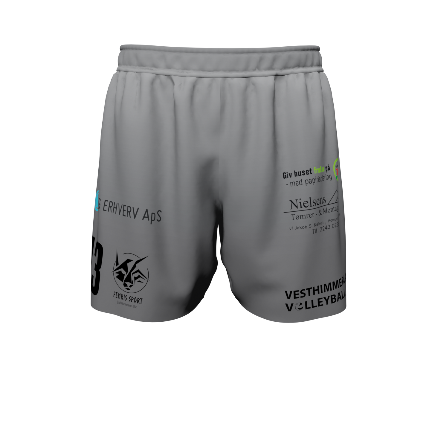Vesthimmerlands Volleyball Klub - Shorts Grå