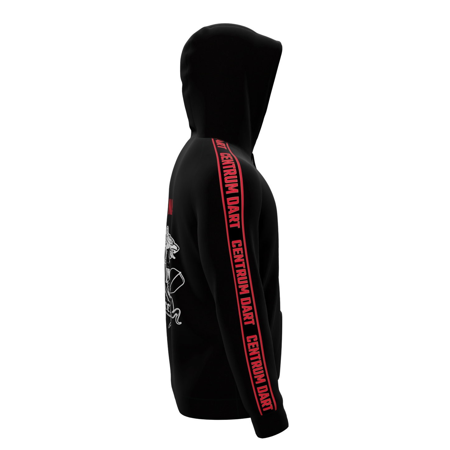 Bomulds Hoodie - Centrum Dart