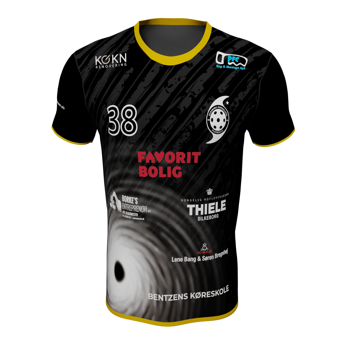 Silkeborg Hurricanes - T-shirt - Sponsor