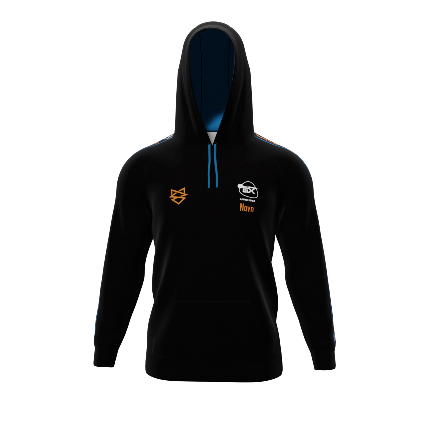 Bomulds Hoodie - Esbjerg Dart Klub - SponsorWorld