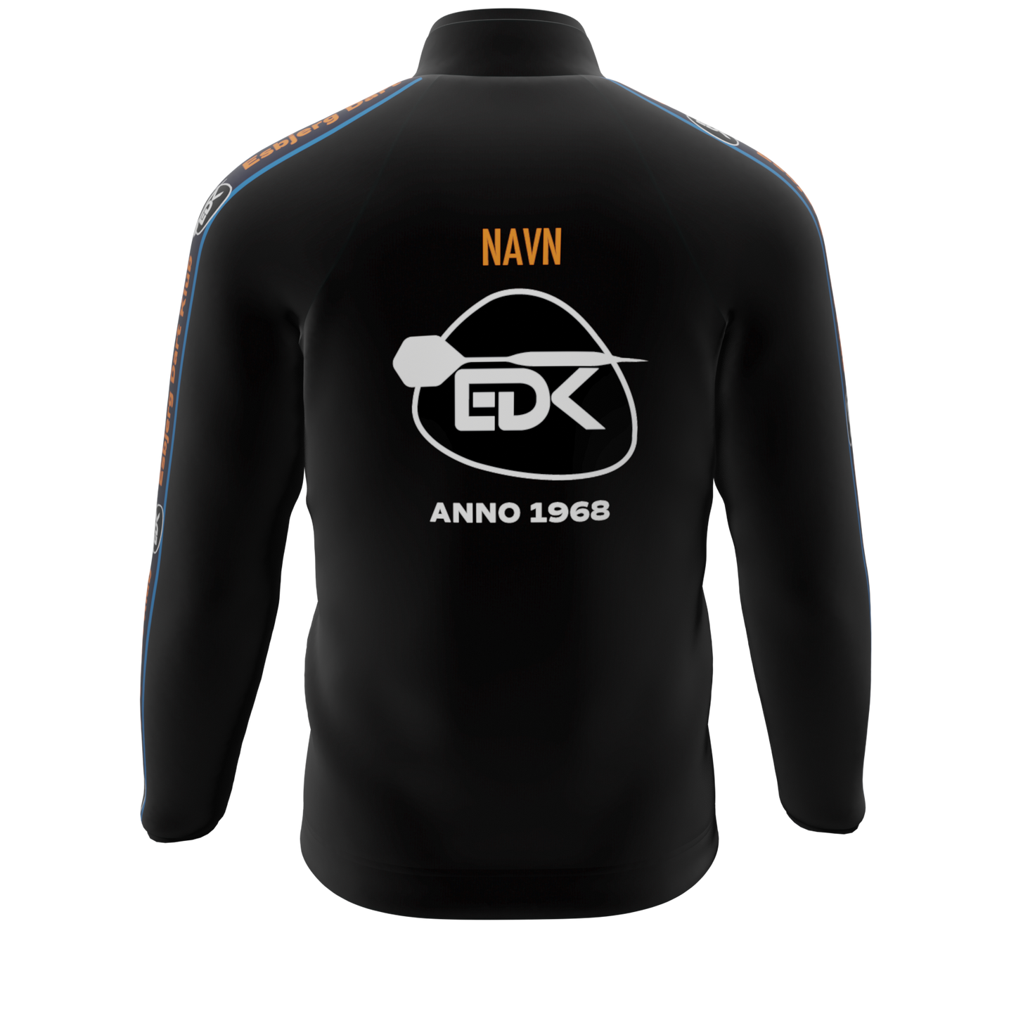 Bomulds cardigan  - Esbjerg Dart Klub - SponsorWorld
