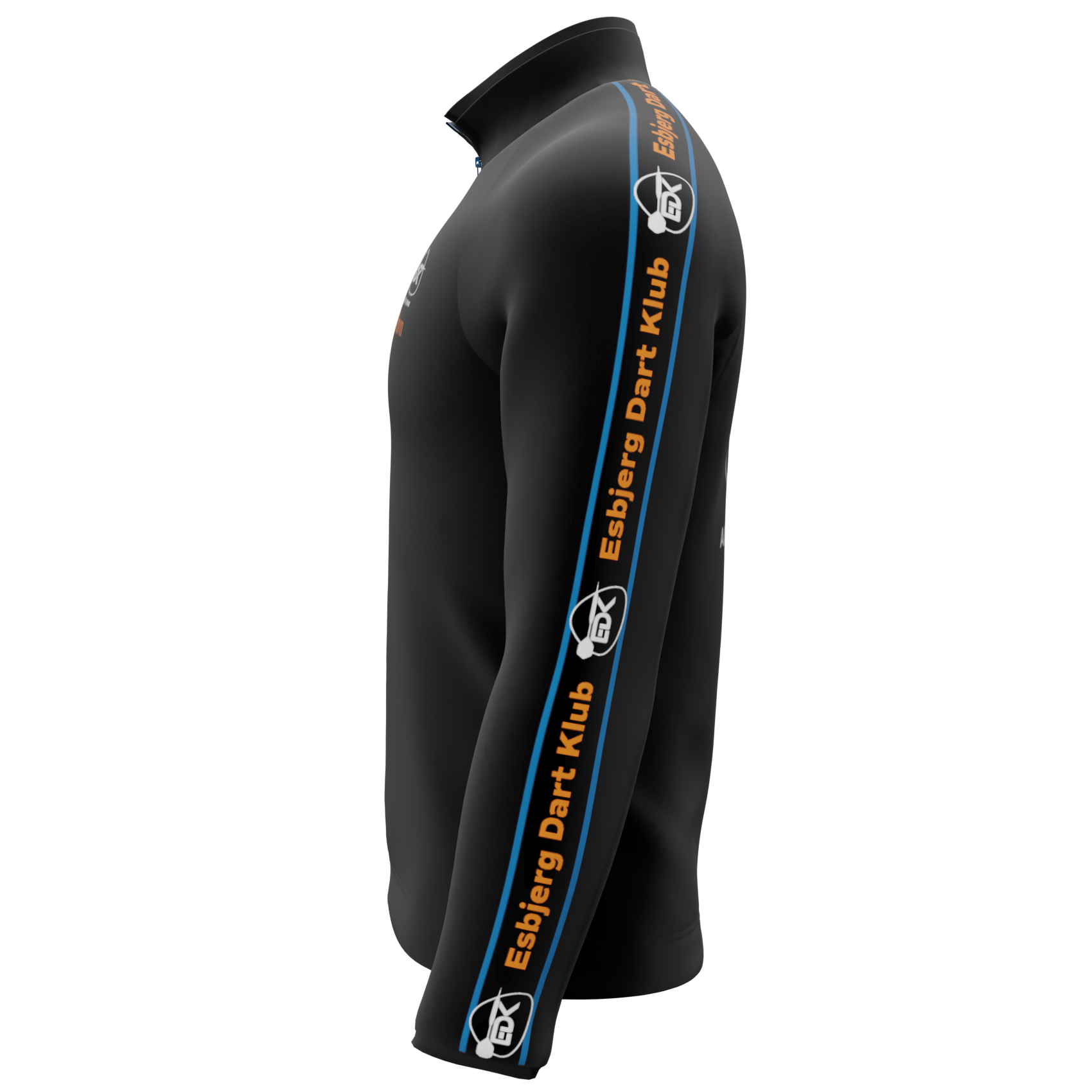 Bomulds cardigan  - Esbjerg Dart Klub - SponsorWorld